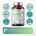 thumbnail image 6 of Biophix B3 Nicotinamide & B5 Pantothenic Acid 1350 mg - Flush-Free Niacin for Skin Health, 120 Vcaps, 6 of 9