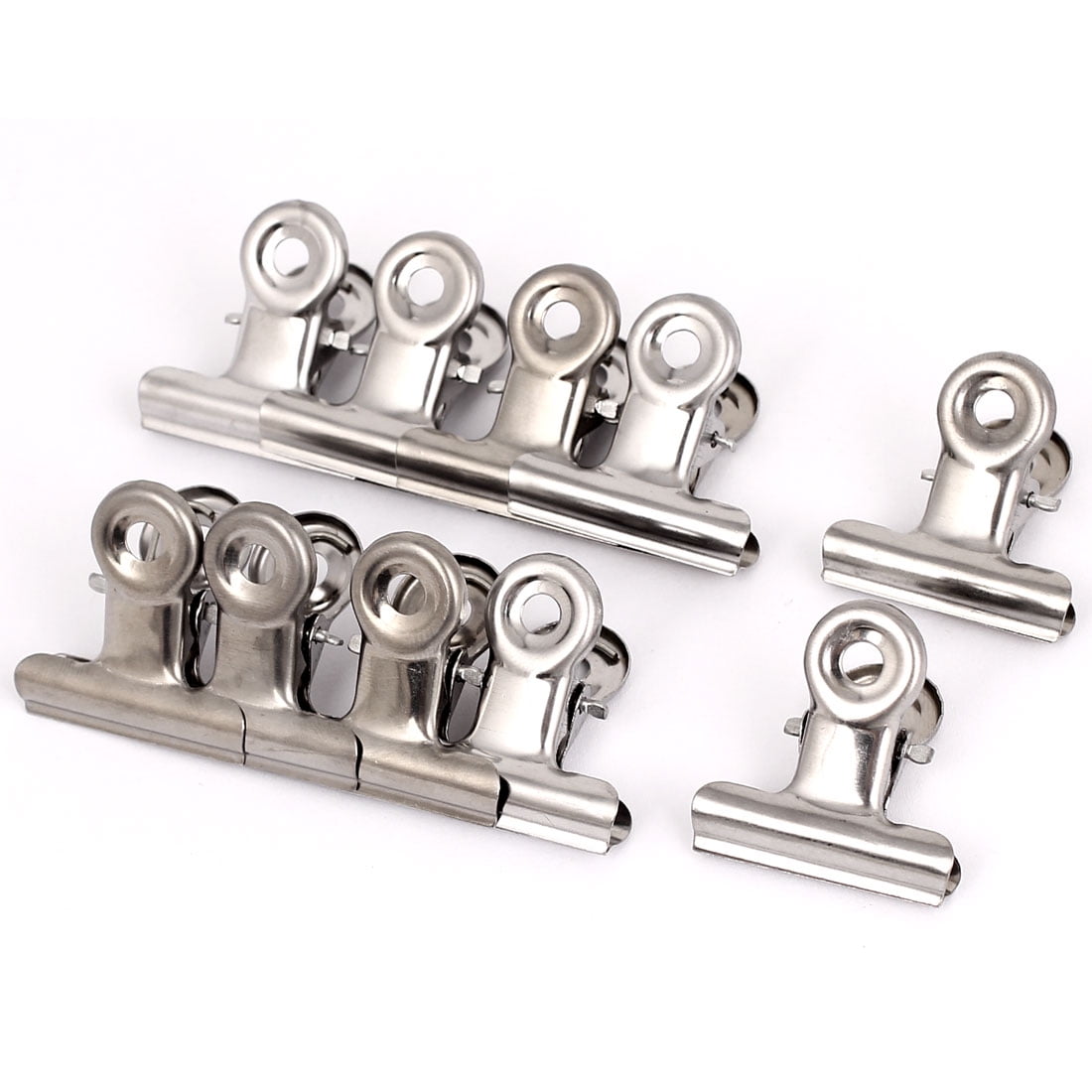 Office Paper Ticket File Spring Loaded 1.2 Long Metal Binder Clips