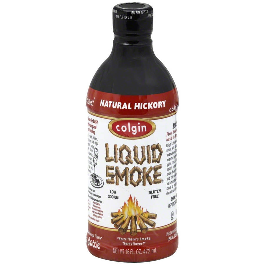 Colgin Natural Hickory Liquid Smoke, 16 oz, (Pack of 6)