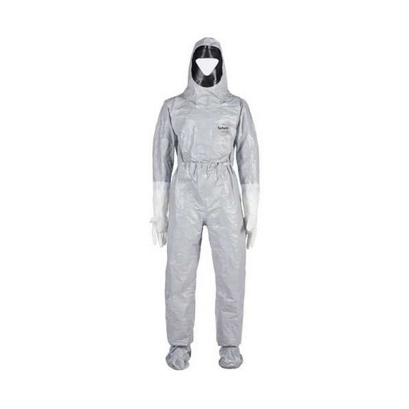 Dupont Hooded Coverall,M,Gray,Tychem(R) 6000 TF611TGYMD000110