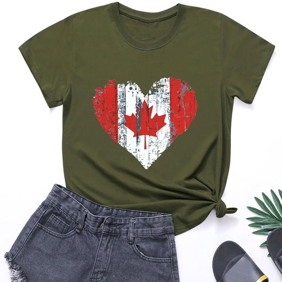 Blczomt Summer Tops for Women 2025 Crew Neck Short Sleeve T Shirts Graphic Green Womens Blouses Dressy Casual