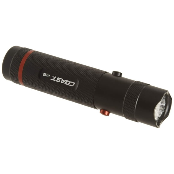 Linterna COAST PX20 de doble color, 400 lúmenes, LED, alcance 142 m