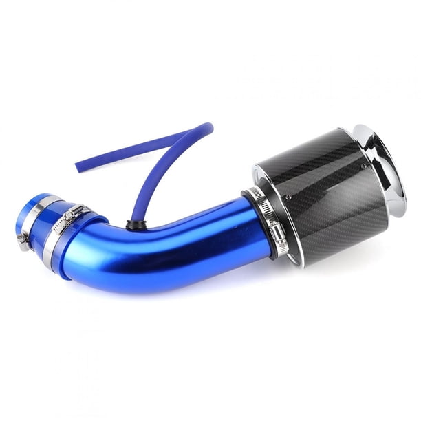Sistema de admisión de aire, kit de tubería de filtro de aire para accesorios modificados para automóviles de estilo de fibra de carbono, rendimiento comprobado