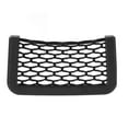 thumbnail image 4 of 2pcs Universal Car Seat Side Back Storage Elastic Mesh Net Bag Phone Holder Pocket Organizer, 4 of 4