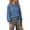 Blue, variant on PRETTYGARDEN Women's 2025 Winter Pullover Sweater Casual Long Sleeve Crewneck Loose Chunky Knit Jumper Tops Blouse