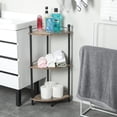 x-Cosrack Corner Shelf Stand, 3 Tier Corner Bookshelf Plant Stand ...