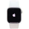 thumbnail image 2 of Pre-Owned Apple Watch Series 8 (41mm) (A2772) GPS + LTE Silver AL/White Sport Band S/M, 2 of 8