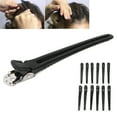 thumbnail image 1 of Duckbill Clips, Seamless Prevent Slipping Hair Clips Stable High Strength  For Barber Shop For Hair Stylist, 1 of 8