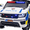White, variant on Hikiddo Electric Police Car for Kids, 24 Volt Kids Ride on Toys w/ 400W Motors, Megaphone, Remote, Bluetooth - Black