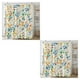 thumbnail image 4 of Cortinas de ducha Monstrate impermeables azules con flores de color agua 180 x 180 cm, 4 of 6