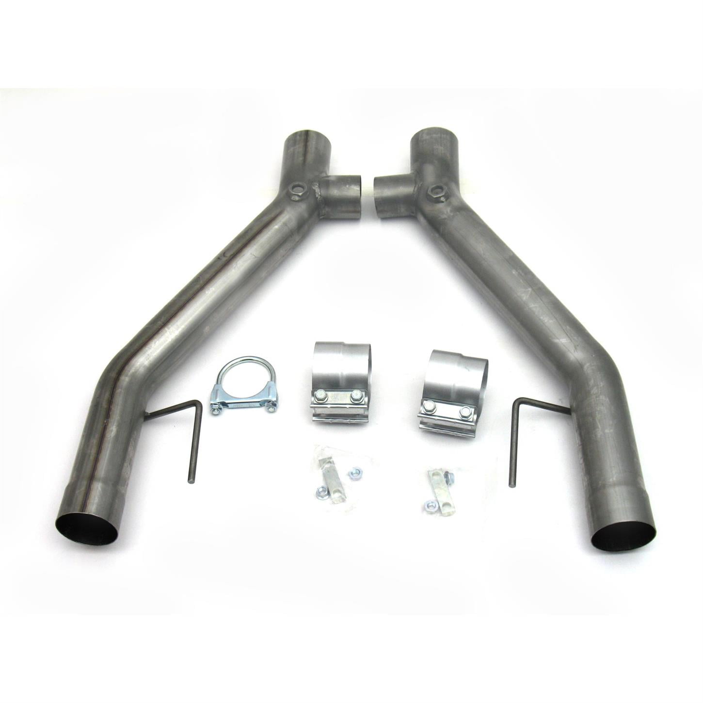 JBA 6673SH SS MidPipe, 0510 Mustang GT HPipe