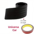 thumbnail image 1 of FNNMNNR Black Silicone Rear Bumper Guard - Scratch-Resistant Trunk Sill Protector Strip for All Cars  35.43x3.15inch, 1 of 7