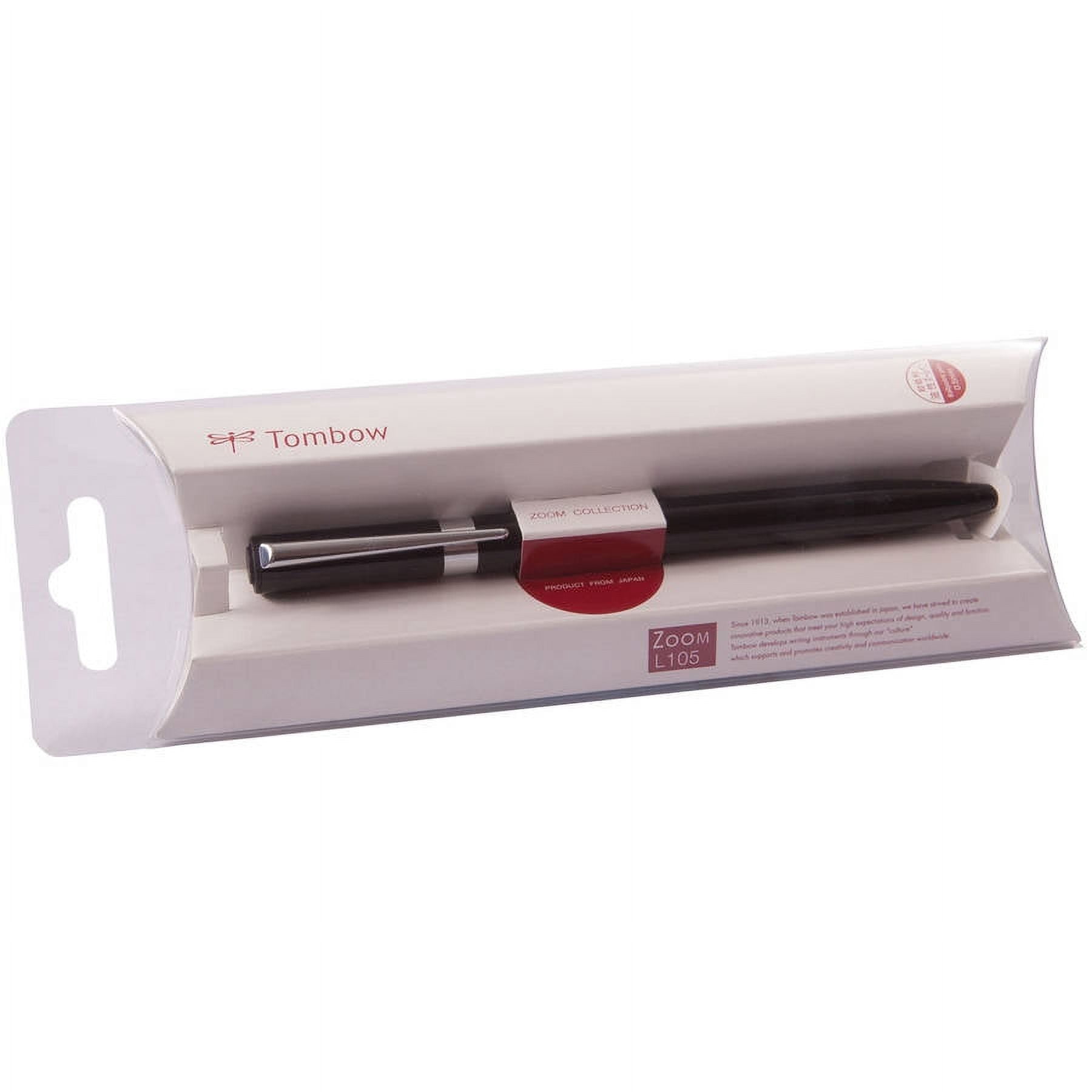 Tombow ZOOM L105 Ballpoint Pen, Black