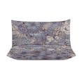 thumbnail image 3 of 3 Pcs Soft Bedding Set, Includes 1 Duvet Cover with Zipper And 2 Pillow Shams,The Wild Side Avender Ice Full(79"×90"), 3 of 8