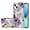 Purple, variant on SaniMore for Apple iPhone 14 Plus Case 6.7-inch, Shockproof TPU Fashion Marble Pattern Cover for iPhone 14 Plus Women Men with Ring Kickstand Holder Clear Bumper Protection Cover, Purple