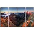 thumbnail image 2 of Red Mountain Sunset Panorama - Landscape Artwork Canvas, 2 of 3