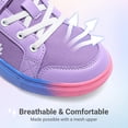 thumbnail image 3 of Zapatillas para Niñas DREAM PAIRS SDFS2308K Arcoíris Morado Talle 11, 3 of 6