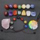 thumbnail image 4 of Crystals Rough Set con y collar Cristales Piedras Cristales para principiantes, Piedras y cristales, Set, 4 of 8