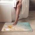 thumbnail image 3 of Alfombra de baño Britimes Beach Starfish Sea Shell, 40 x 60 cm, microfibra, 3 of 7