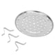 thumbnail image 3 of Rejilla para vaporizador de 9,4 pulgadas, rejilla de acero inoxidable para enlatar alimentos Bandeja para cocinar al vapor de verduras Cesta de vapor para olla a presión de acero inoxidable, 3 of 5