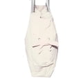 thumbnail image 4 of Custom Personalized 16" Cotton Tote Bag with Drawstring Side Pockets Blank, White, 4 of 5
