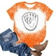 thumbnail image 2 of Camisas de Mujer Casual Impreso Cuello Redondo Manga Corta Superior, Blusa de Moda para Uso Diario Y de Fiesta, 2 of 4