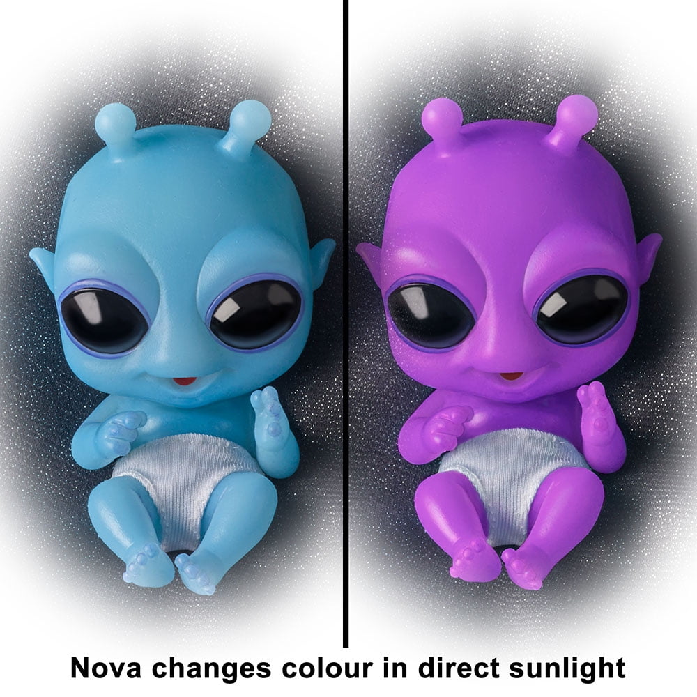 The Ashton Drake Galleries Nova Out of This World Alien Baby Doll
