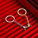 thumbnail image 1 of 2pc Couple Hand-in-Hand Keychain, Couple's Keychain Set, Romantic Gift Keychains, Matching Couple Keyring for Him and Her, 1 of 7