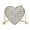 silver, variant on Heart-Shaped Sequin Crossbody Bag for Women, Retro Chain Handheld Evening Purse - Trendy Casual Daily Square Shoulder Bag