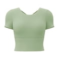 thumbnail image 6 of Women's Cropped Sports Bra Tank Top - Supportive Activewear for Yoga & Casual Wear, 6 of 6