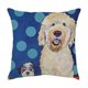 thumbnail image 5 of 5 Pack 45 * 45cm F Style Cushion Cover Cotton and Linen Sofa Home Decor Decorative Pillow Cases Classic Cushion Cover for Home Living Room Bedroom Bed, 5 of 5