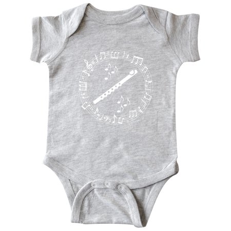 

Inktastic Flute Musician Instrument Gift Gift Baby Boy or Baby Girl Bodysuit