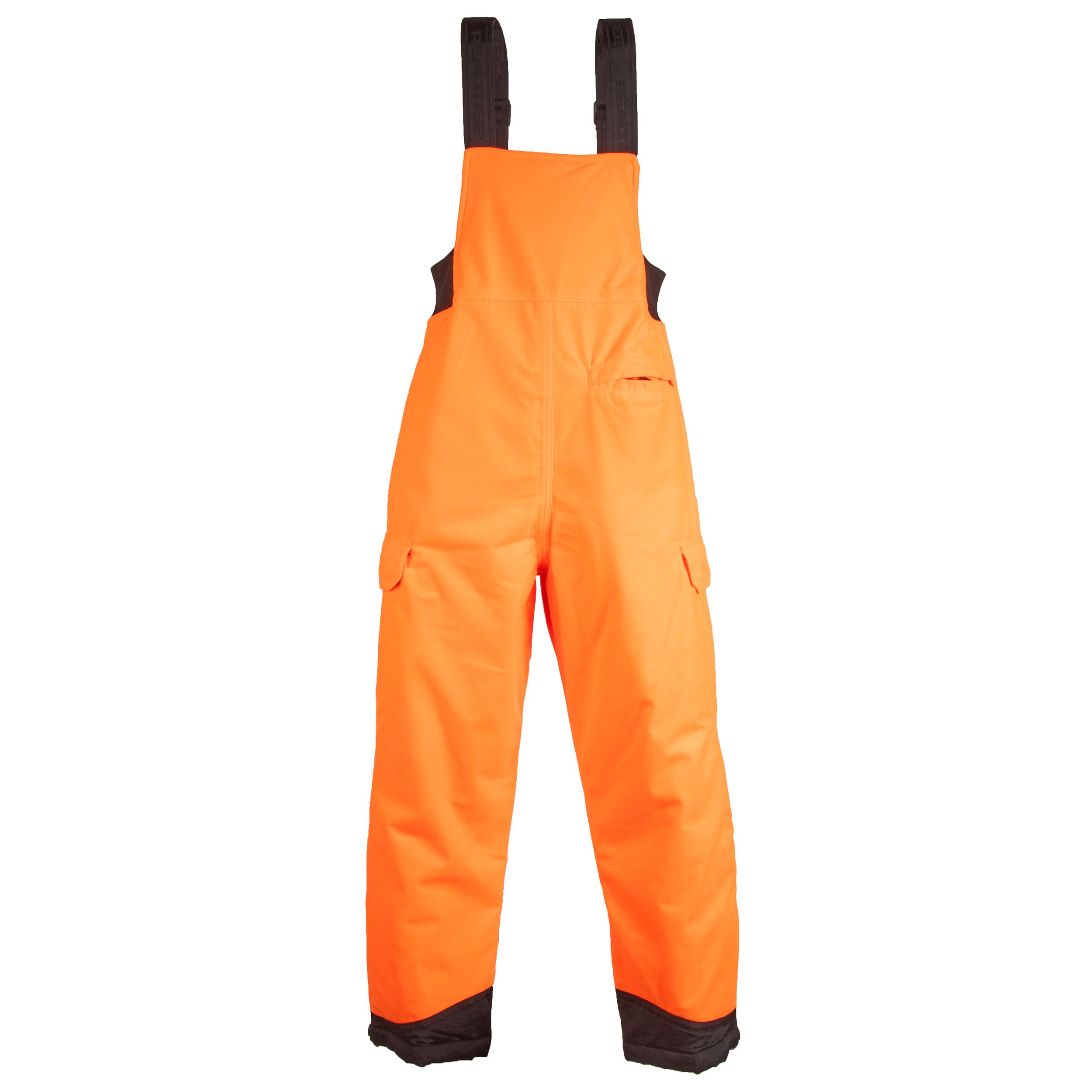Realtree Blaze Orange Youth Insulated Hunting Bib, Size L, Unisex