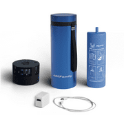 4ALLFAMILY Explorer 72 Hours Insulin Cooler TSA Approved USB Charger Biogel 1-7 Pens & Vials, Blue