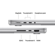 Apple CTO MacBook Pro 14 with M5 Pro 15 core CPU, 16 core GPU, 48GB Memory, 1TB SSD, 70W USB-C, Standard (Silver)