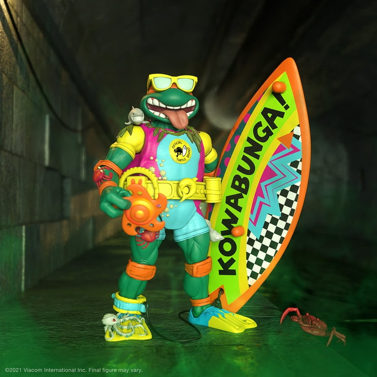 ◼️TMNT◼️タートルズ フィギュア サーファー マイク TMNT Michelangelo Ultimates Sewer Surfer Mike 7-Inch Action Figure