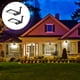thumbnail image 5 of Sensor solar Lámpara de pared Cuerpo humano Inducción Control de luz Inducción Exterior Impermeable CACAGOO Lámpara de exterior, 5 of 7