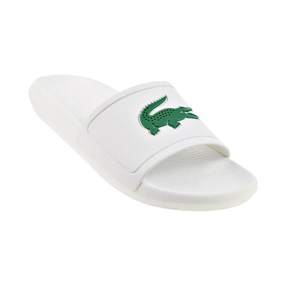 Lacoste Croco 119 1 CMA Men's Slides White/Green 7-37cma0018-082