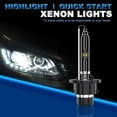 thumbnail image 4 of For Mitsubishi RVR 2011-2018 D2S HID Headlight High/Low Beam 6000K Crystal White Xenon Bulbs Set 2, 4 of 12