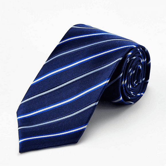 Chockeie Jacquard woven mulberry silk tie 100% silk woven men's tie striped necktie(L85H-S012)