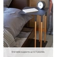 thumbnail image 6 of Yamazaki Home C Side Table, Black, Steel, Supports 11 pounds, 6 of 7