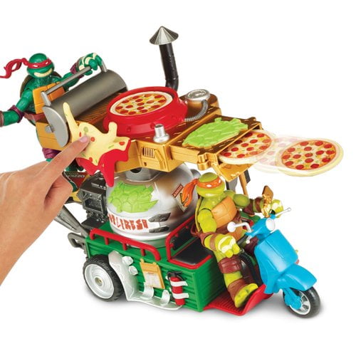 teenage mutant ninja turtles pizza thrower