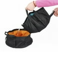 thumbnail image 3 of Raindrops  8 .5L Foldable Bathtub for Collapsible Wash Basin Travel Purple, 3 of 7