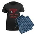 thumbnail image 5 of CafePress - Retired Postal Worker Funny Postman Hello Pajamas - Women's Short Sleeve Print T-Shirt and Pants Dark Cotton Pajama Set, 5 of 7