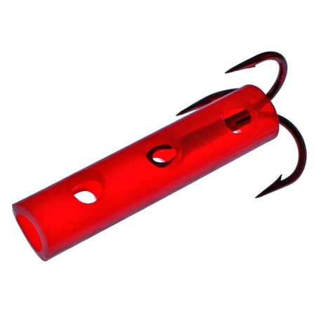 Boss Kat BK97Q 4 Boss Lat Dip Bait Tube 4X Treble Size 4 Boss Red 2