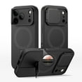 thumbnail image 1 of Case for iPhone 17 Pro Max/17 Pro/17 Air/17, Magnetic Case with Metal Kickstand Cover Shockproof Lens Protection Shell, 1 of 7