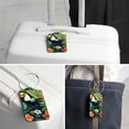 thumbnail image 6 of Toucan Square PU Leather Luggage Tags - 2 Pack with Privacy Cover and Stainless Steel Ring - Suitable for Travel, Backpack, Handbag - Suitcase Tags, Travel Tag, 6 of 7