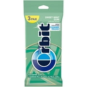 Orbit Sweet Mint Sugar Free Bulk Chewing Gum - 14 ct (3 Pack)
