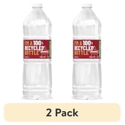 (2 pack) Ozarka Texas Spring Water, 1 Liter, Single Plastic Bottle