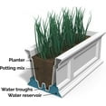 thumbnail image 6 of ZXNYH  4ft Window Box - Black - 48in L x 11in W x 11in H - Polyethylene - Built-in Water Reservoir, 6 of 6